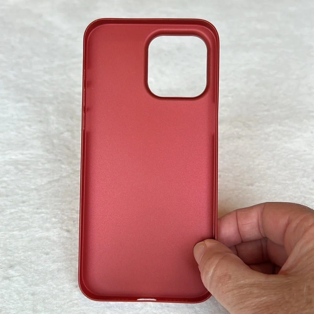 NWOT Totallee Cases iPhone 14 Pro Max Red Slim & Minimal Phone Case